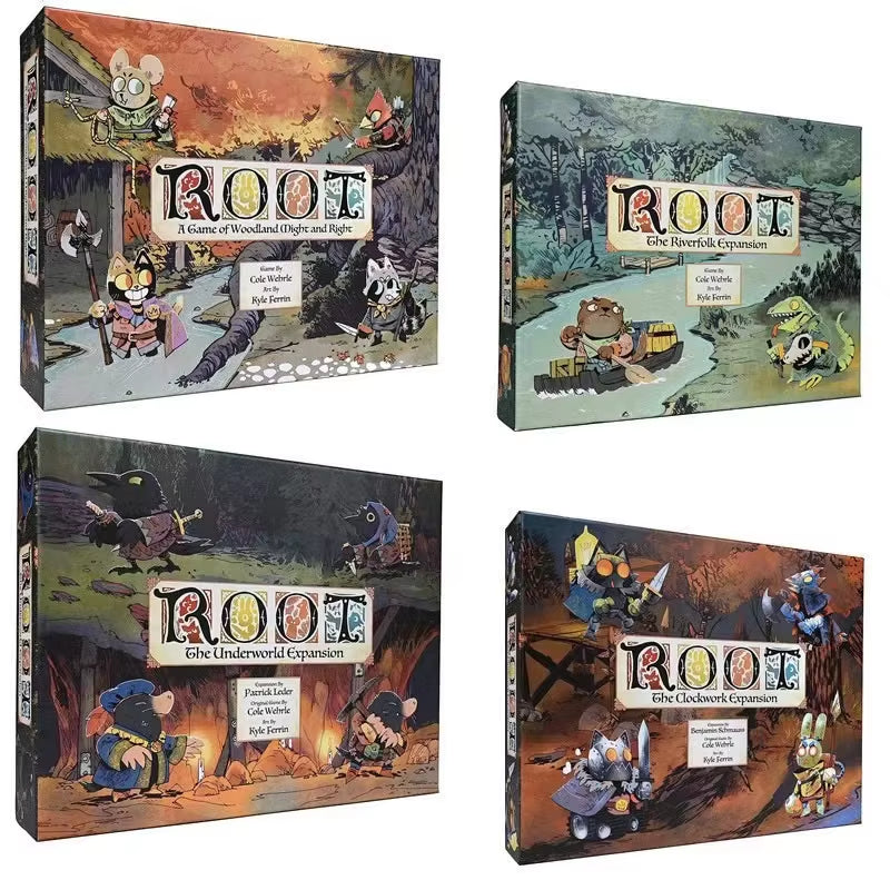 Leder Games Root Card Games the Riverfolk Expansion Board Games Intellectual Development Games Parent-Child Family Party Games