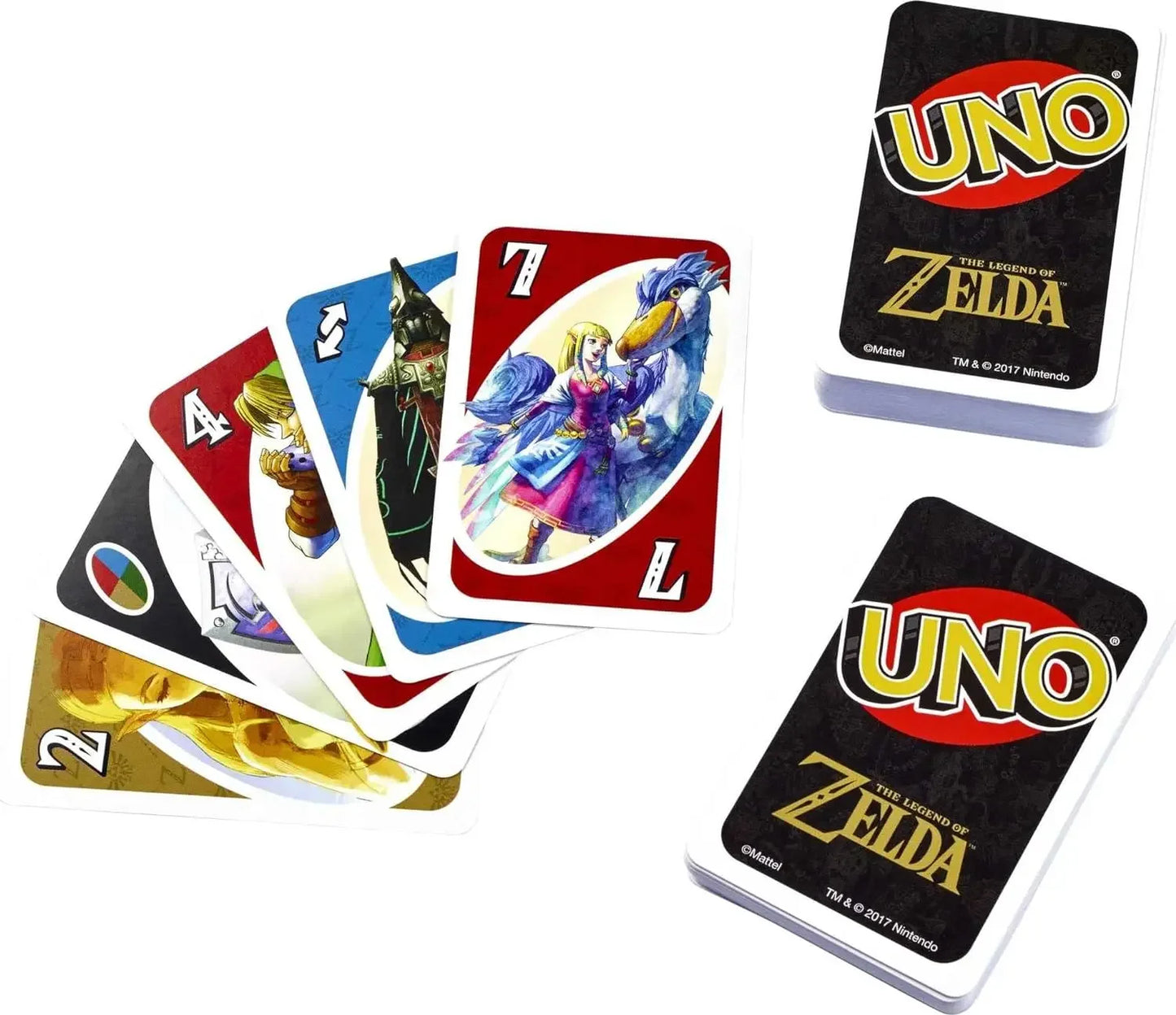 Mattel Games the Legend of Zelda Card Game for Family Night with Graphics from the Legend of Zelda & Special Rule