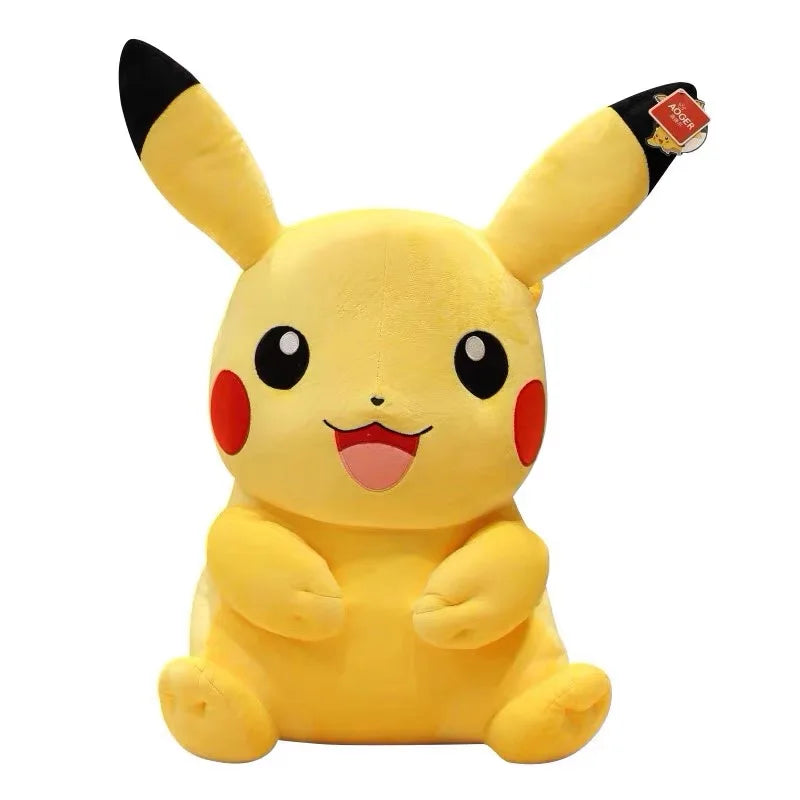 25Cm Pokemon Pikachu Plush Toys Kawaii Japan Anime Elf Plush Doll Soft Stuffed Cartoon Pikachu Doll Birthday Gift for Kids Girls