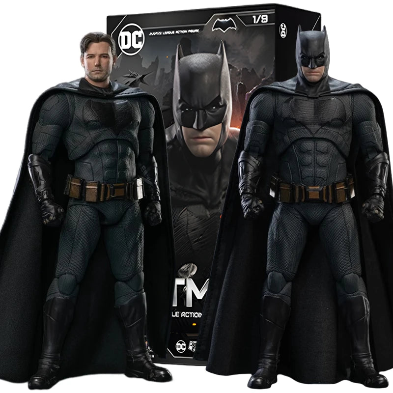 Original Batman Ben 1/9 the Batman Robert Pattinson DC Justice League Wayne Superman Action Figures Toys for Kids Gift