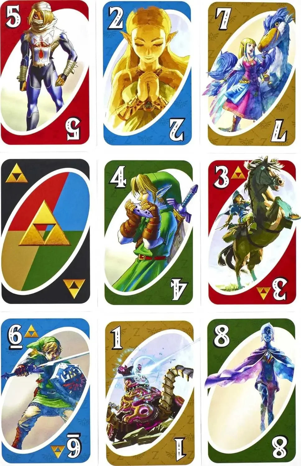 Mattel Games the Legend of Zelda Card Game for Family Night with Graphics from the Legend of Zelda & Special Rule