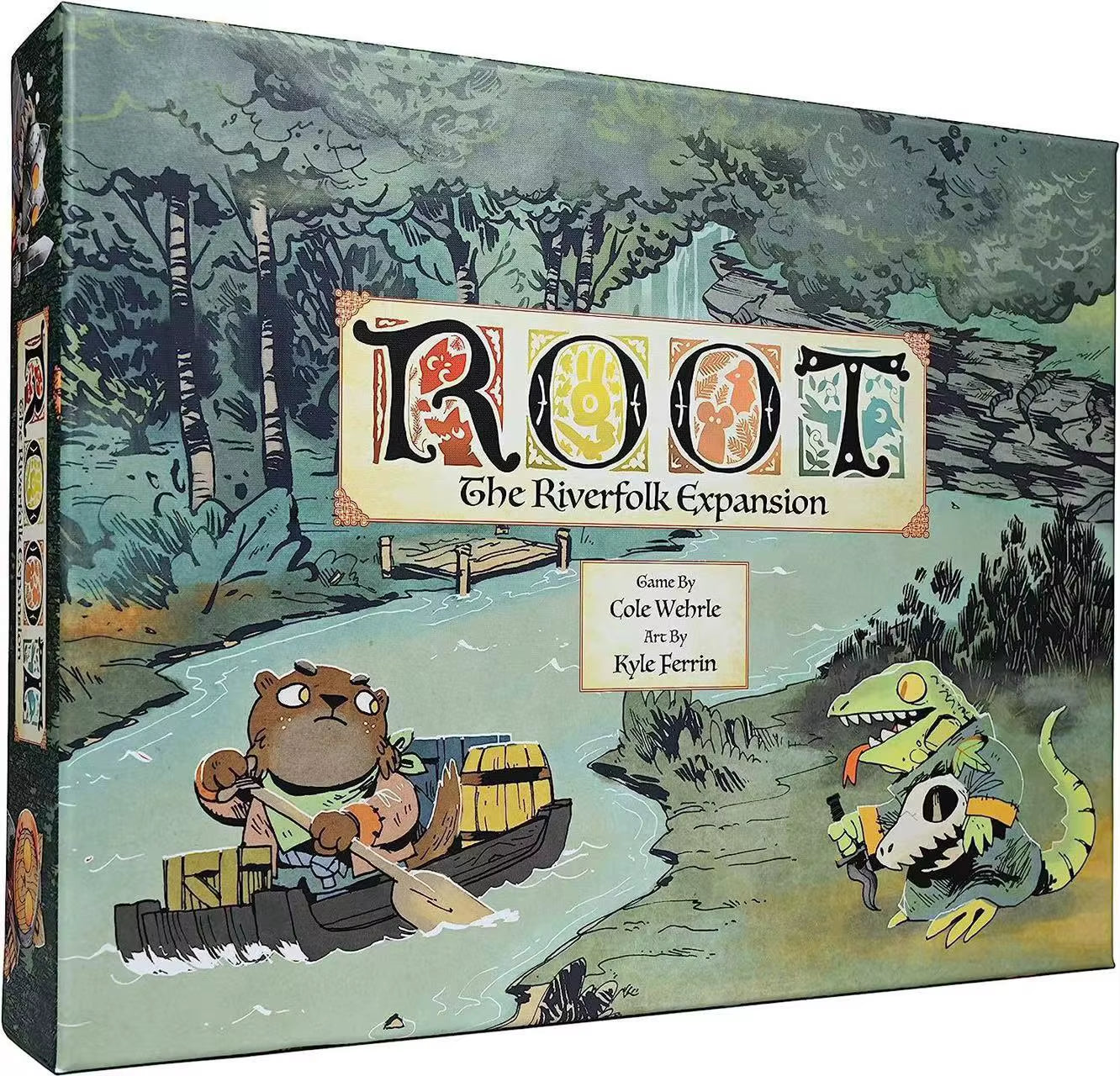Leder Games Root Card Games the Riverfolk Expansion Board Games Intellectual Development Games Parent-Child Family Party Games