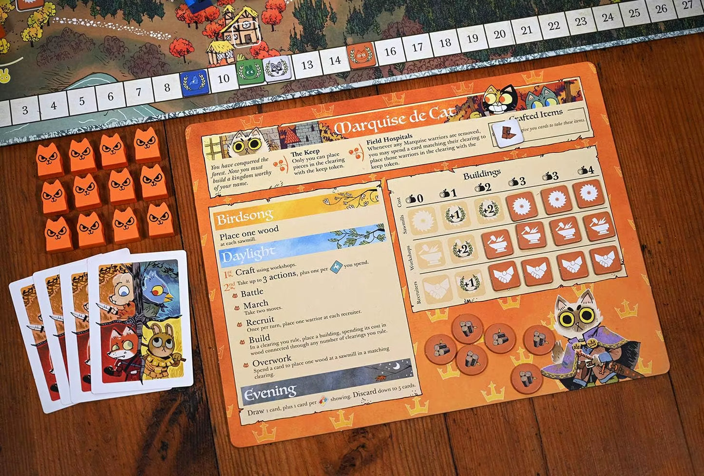 Leder Games Root Card Games the Riverfolk Expansion Board Games Intellectual Development Games Parent-Child Family Party Games