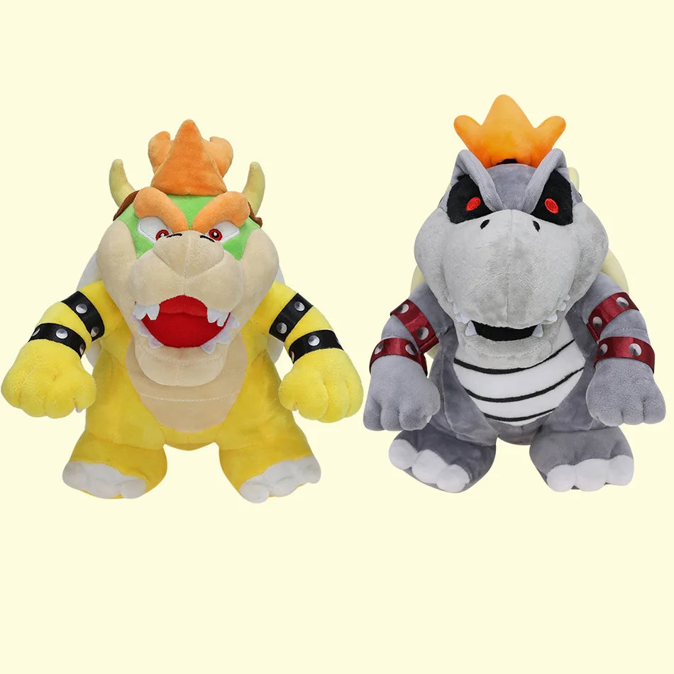 Super Mario Bros Plush Doll Mario Luigi Yoshi Peach Bowser JR Mushroom Peluche Dolls Koopa Troopa Backpack Anime Cartoon Plushie