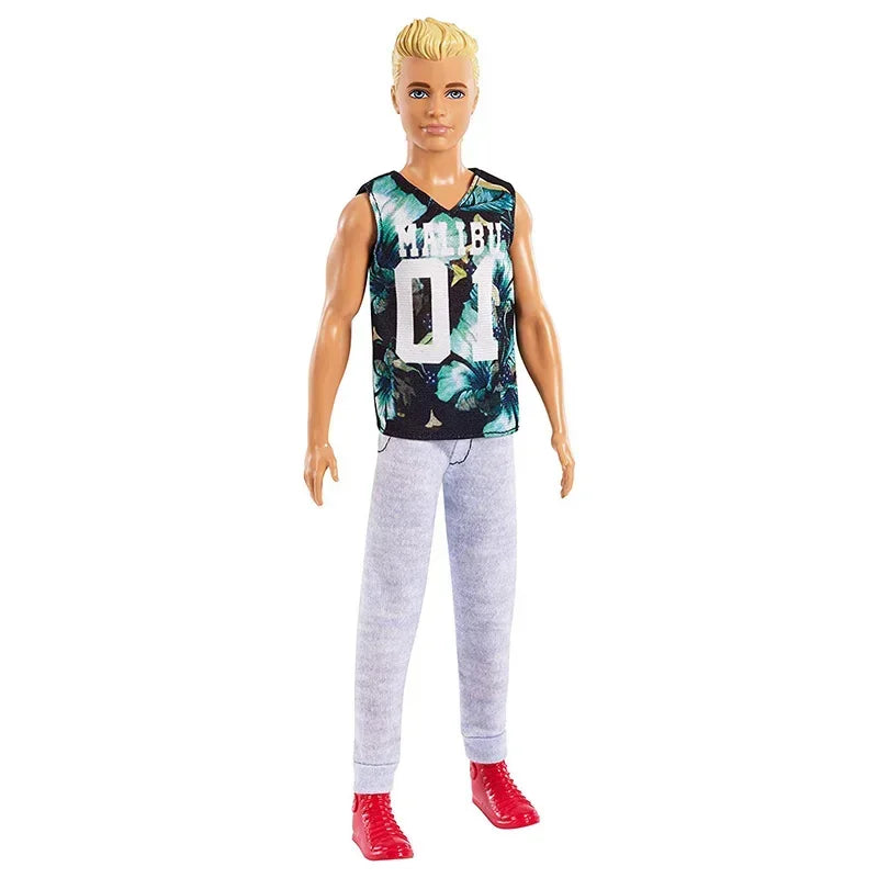 Original Mattel Barbie Ken Groom Doll Wedding Boyfriend Male Sports Prince Genuine Brand Toys for Childrens Girls Birthday Gifts