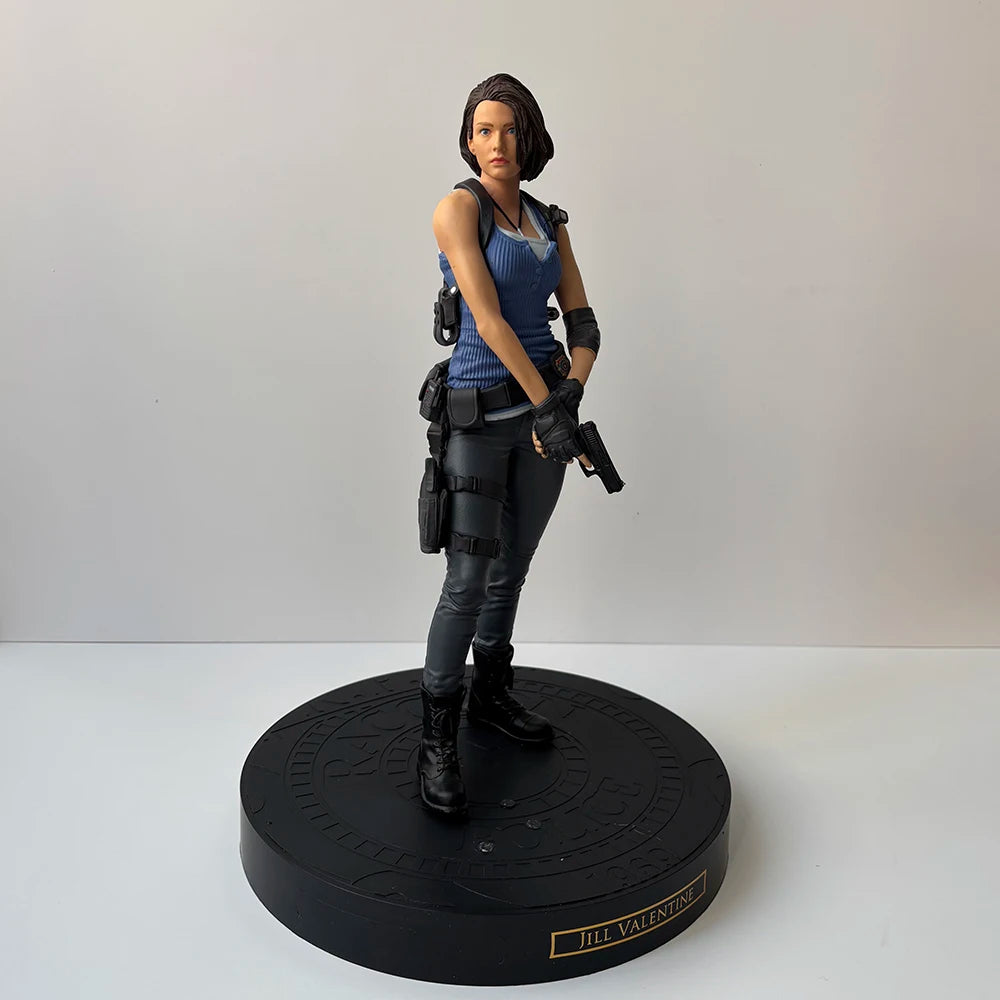 Resident Evil Leon S. Kennedy Couro Leon Anime Figura Meninos Coleção Figuras de Ação Boneca Decoração de Mesa Estátua de PVC Brinquedos Presente