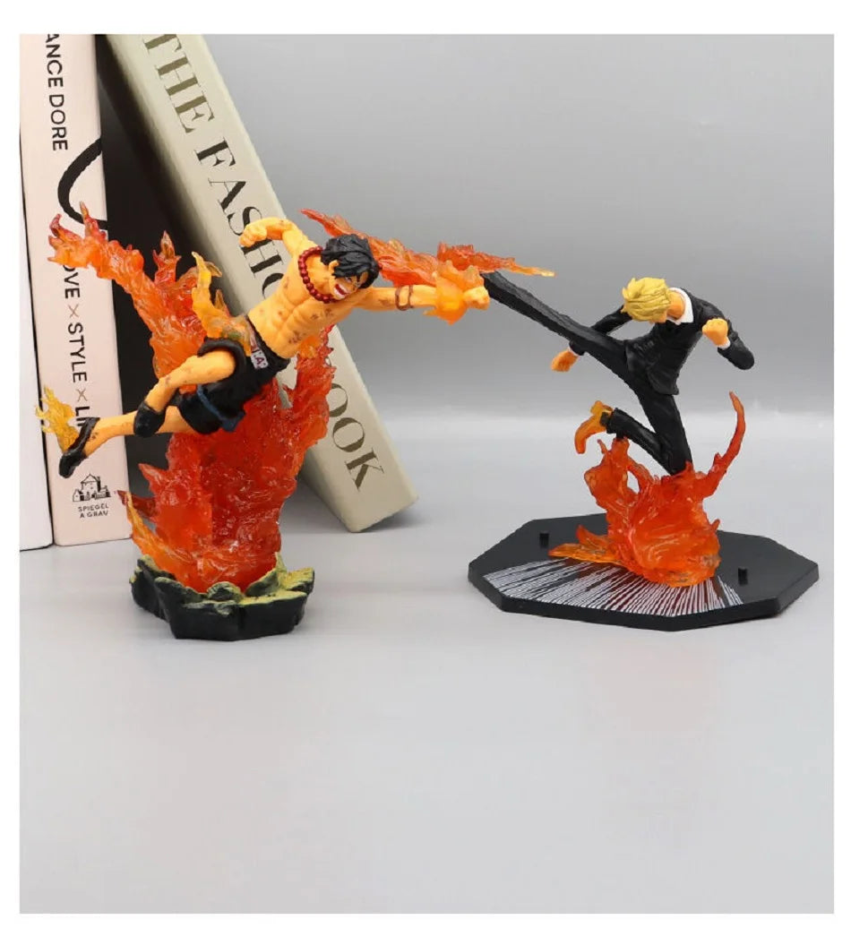 One Piece Anime Action Figure, GK Roronoa Zoro, Três Lâminas, Manga Sa-maximum, Estátua, Modelo de Coleção, Brinquedo, Quente, 10cm