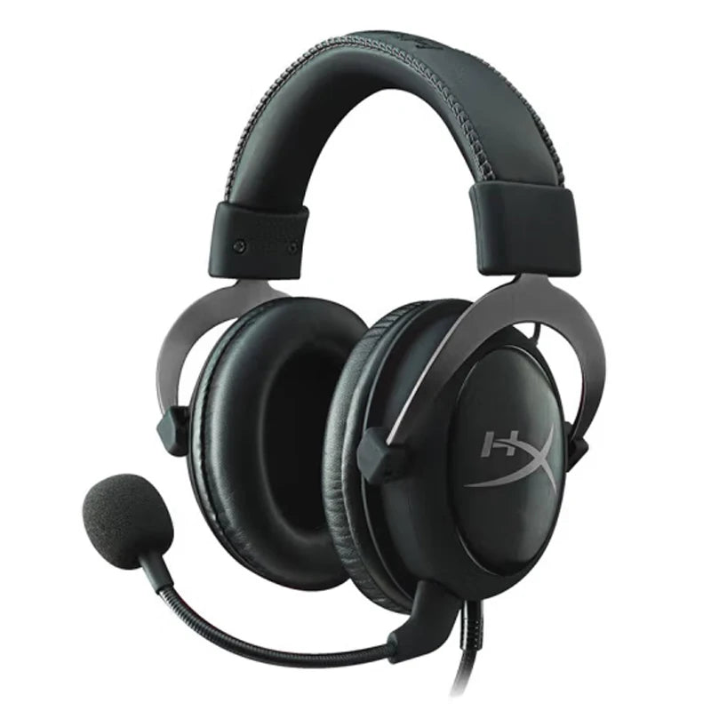 Hyperx cloud ii fone de ouvido para jogos hi-fi 7.1 som surround/microfone destacável/placa de som usb para pc ps cloud 2 fone de ouvido para jogos com fio