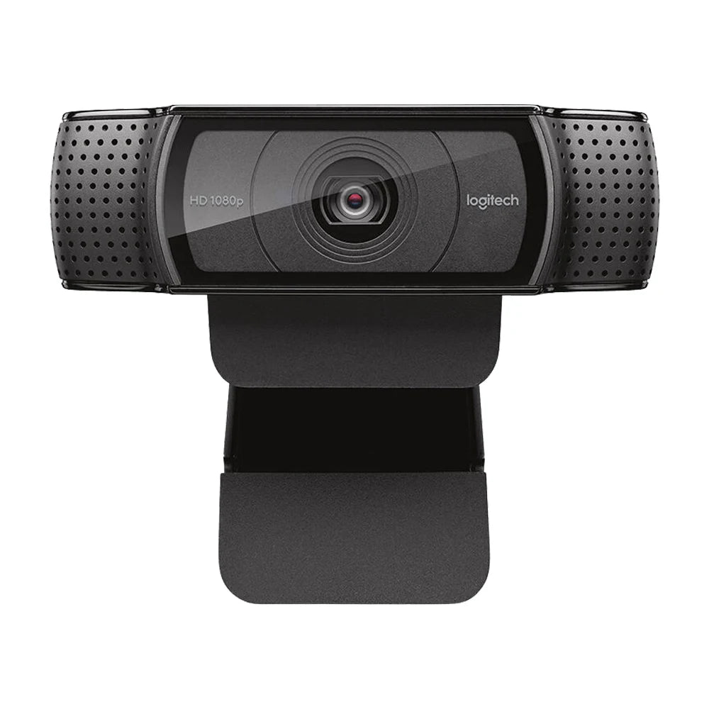 Logitech c920e hd pro webcam widescreen vídeo chat gravação usb inteligente 1080p câmera web para computador c920 atualização versão cmos