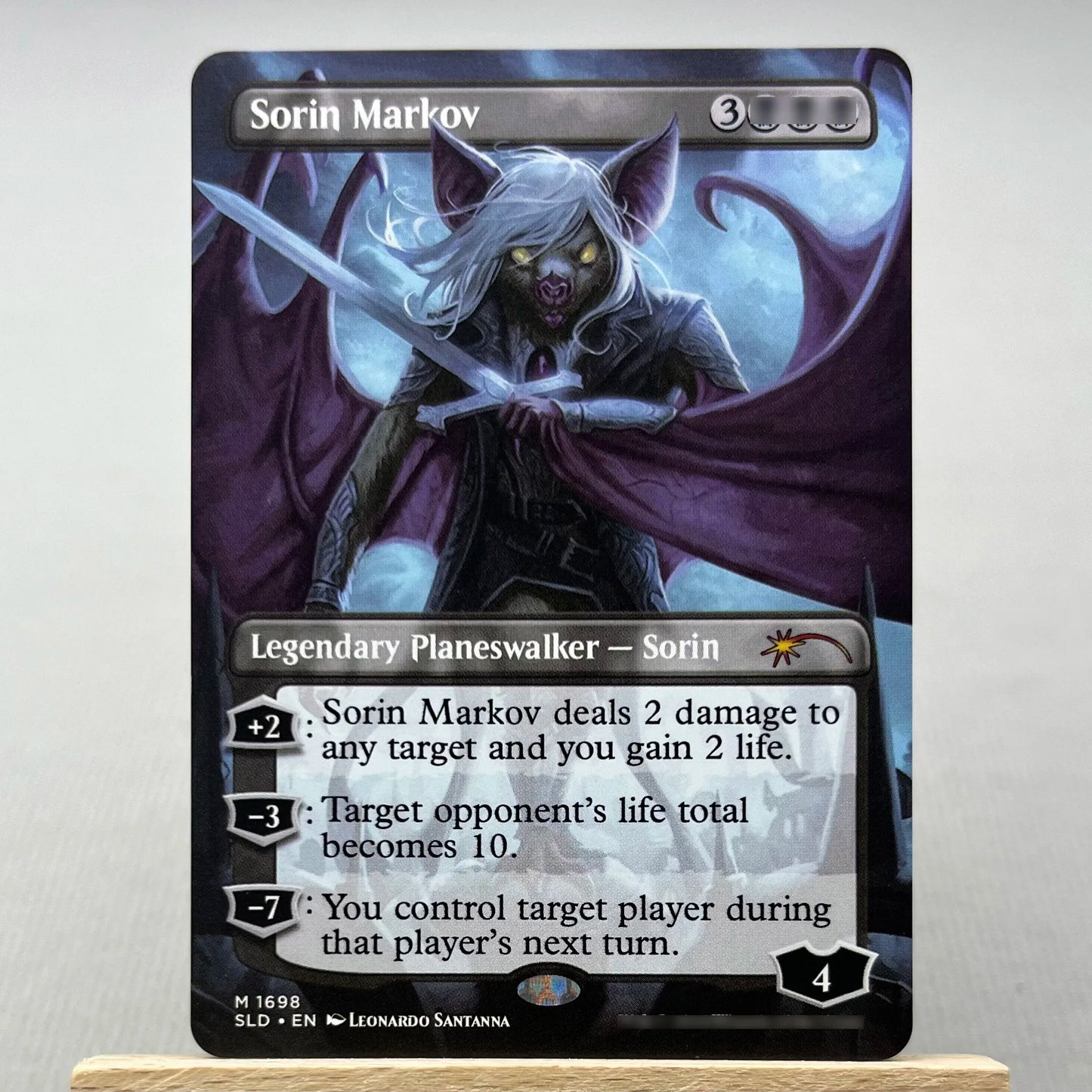 C21 TSR SLD HOLO10-02 TCG magical Cards for Home Play the Proxy Veyran Voice of Duality the Damnation Gemstone Caverns gather