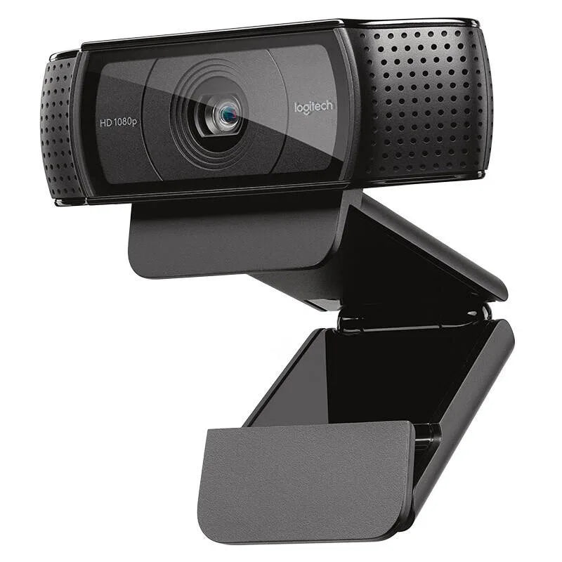 Logitech c920e hd pro webcam widescreen vídeo chat gravação usb inteligente 1080p câmera web para computador c920 atualização versão cmos