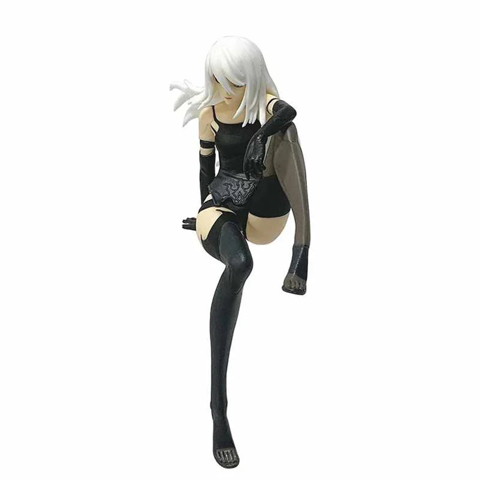 15Cm Anime Original SEGA Nier:Automata Ver1.1A 2B Yorha No. 2 Type B Premium Chokonose Figure PVC Model Collectible Toys