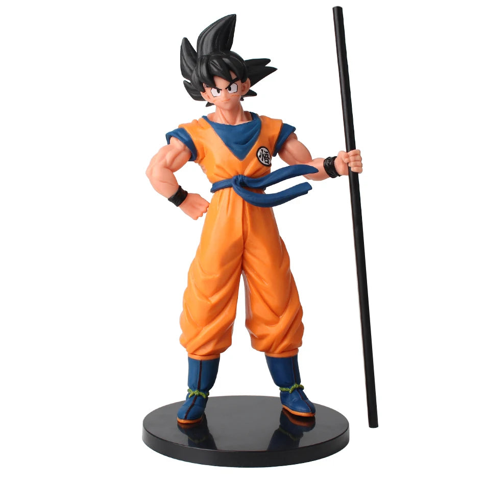 Hot Dragon Ball Son Goku Super Saiyan Anime Figure 22Cm Goku DBZ Action Figure Model Gifts Collectible Figurines for Kids
