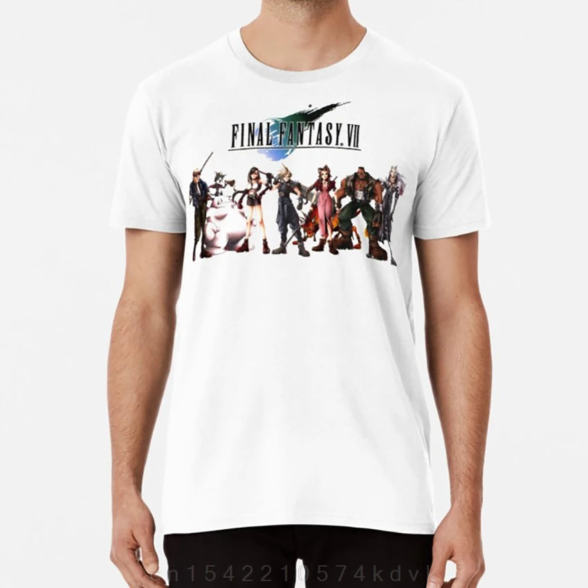 Funny Final Fantasy Vii Characters T Shirt Final Fantasy Ps1 Psx Fina L Vii 7 Final Fantasy Vii Final Fantasy 7 Jrpg