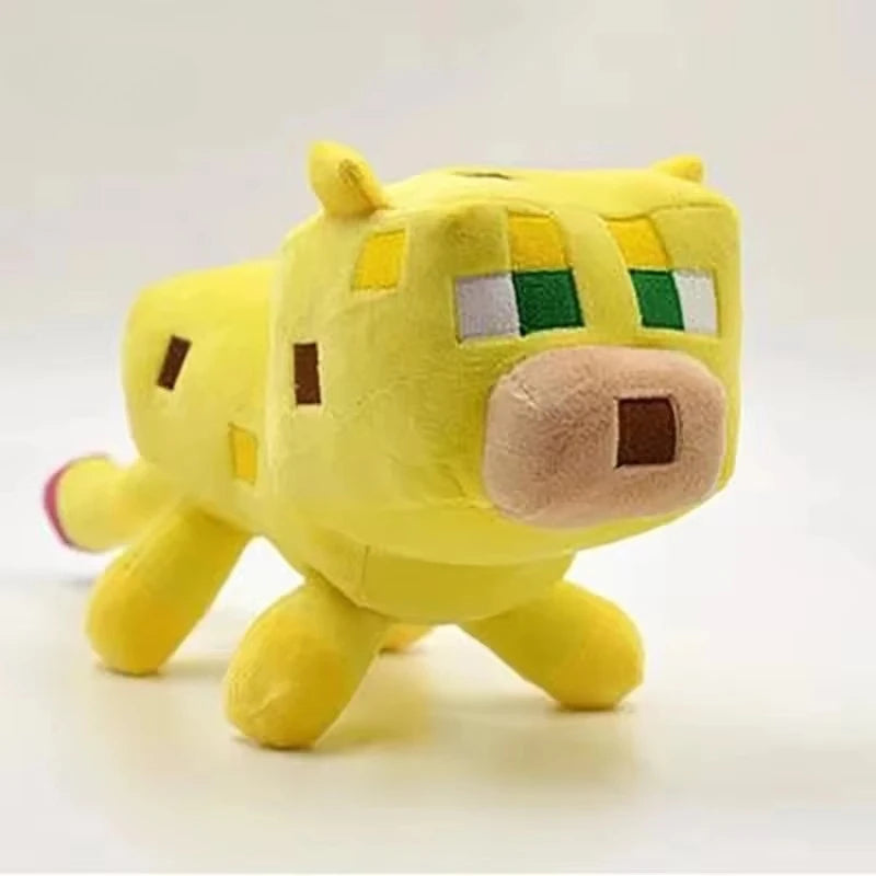 Gray Spider Plush Stuffed Toys Game MC Spider Enderman Wolf Baby Pig Ocelo Figure Plush Soft Animals Doll Birthday Gift Toy