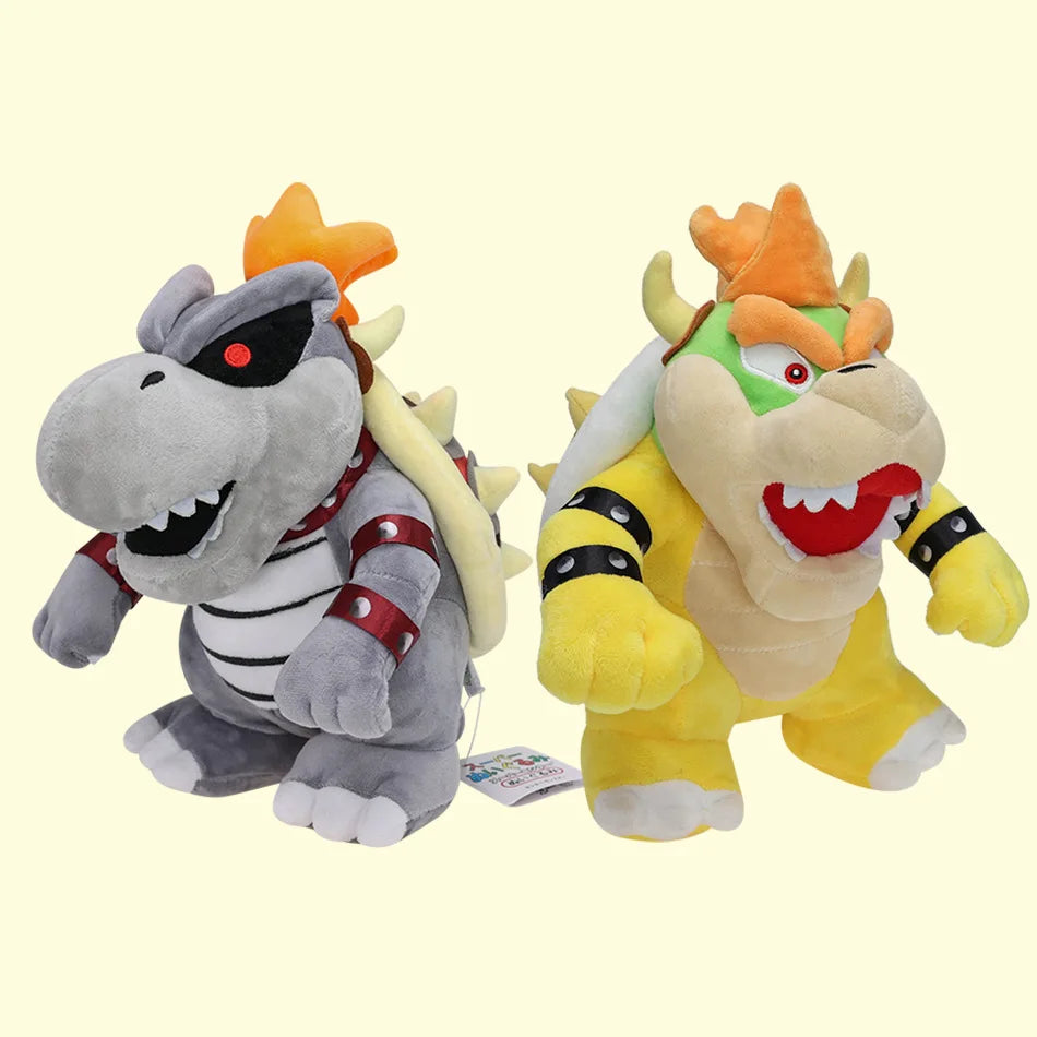 Super Mario Bros Plush Doll Mario Luigi Yoshi Peach Bowser JR Mushroom Peluche Dolls Koopa Troopa Backpack Anime Cartoon Plushie