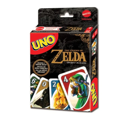 Mattel Games the Legend of Zelda Card Game for Family Night with Graphics from the Legend of Zelda & Special Rule