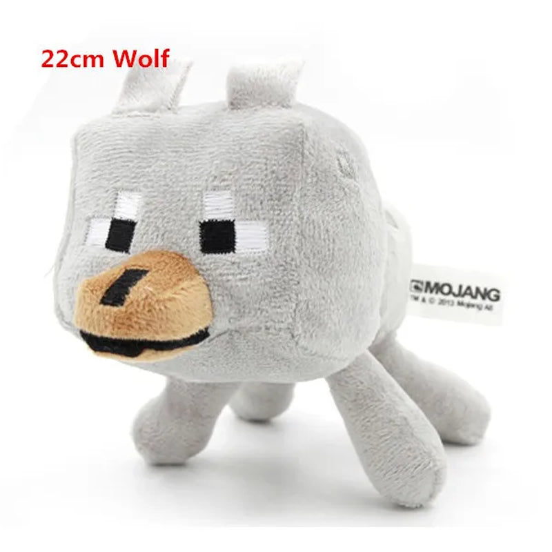20-26Cm Enderman Wolf Plush Toys Doll Game Plush Soft Stuffed Toys for Children Kids Gifts