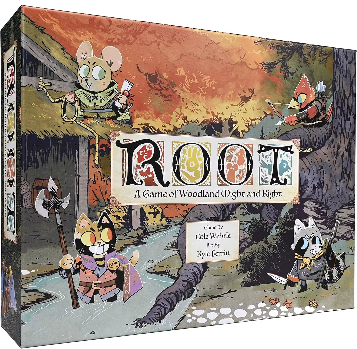 Leder Games Root Card Games the Riverfolk Expansion Board Games Intellectual Development Games Parent-Child Family Party Games