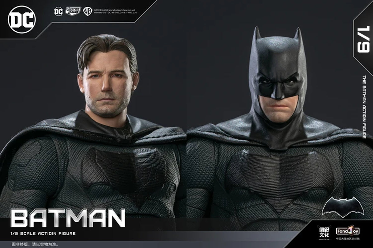 Original Batman Ben 1/9 the Batman Robert Pattinson DC Justice League Wayne Superman Action Figures Toys for Kids Gift