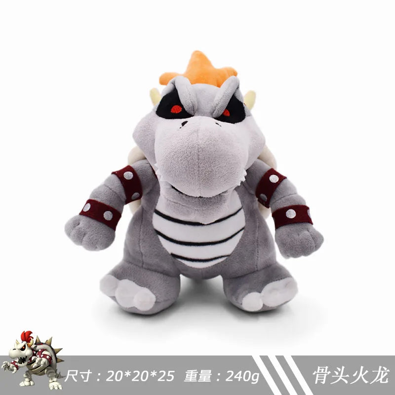 Super Mario Bros Plush Doll Mario Luigi Yoshi Peach Bowser JR Mushroom Peluche Dolls Koopa Troopa Backpack Anime Cartoon Plushie