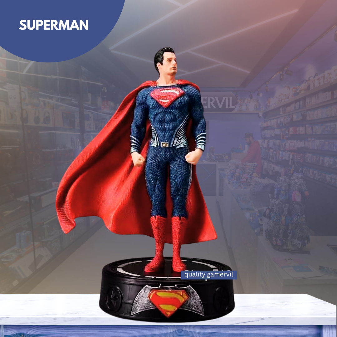 LED Justice League Batman Wonder Women Superman Figure Model Toy Superheroes Figure Action Figure Model Toy Bookshelf Decoration