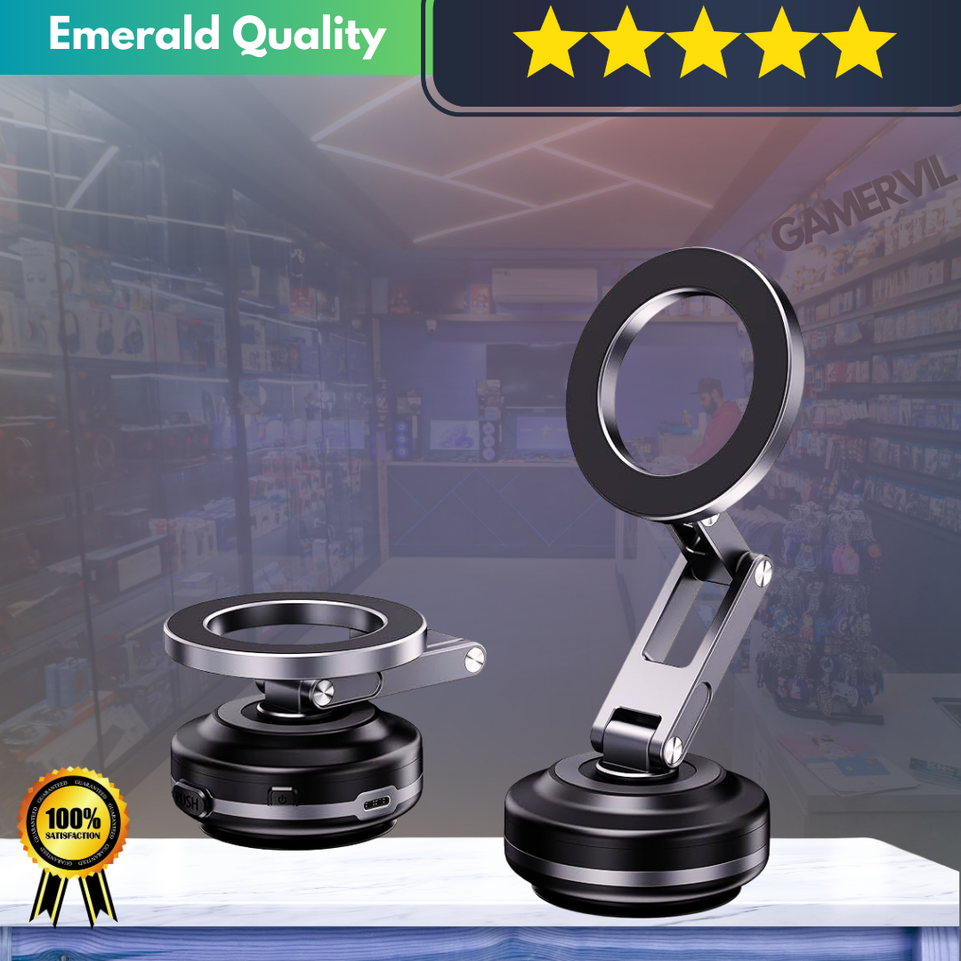 Magnetic Suction Cup Phone Holder - Multi-functional & Foldable