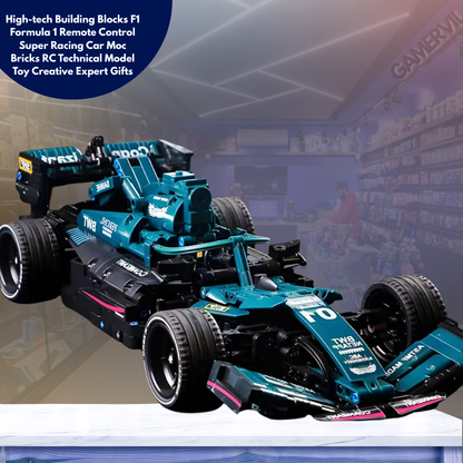High-tech Building Blocks F1 Formula 1 Remote Control Super Racing Car Moc Bricks RC Technical Model Toy Creative Expert Gifts