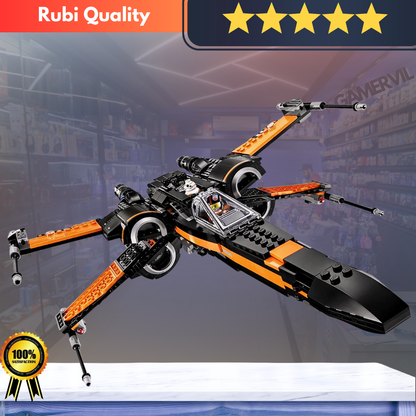 717PCS Star X-wing Fighter Building Blocks for Kids