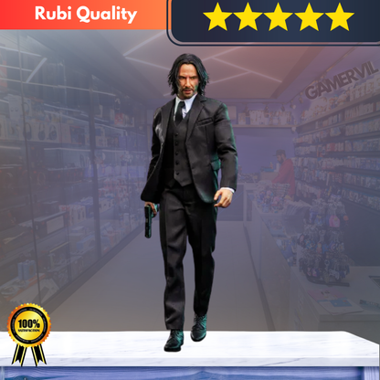 Mafex 085 JOHN WICK Action Figure Collectible Model Articulation Can Be Moved Home Decoration Children'S Birthday Present Toys
