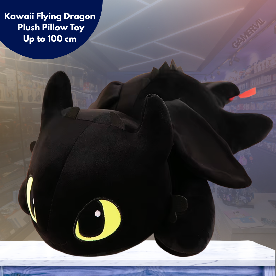 Kawaii Flying Dragon Plush Pillow Toy