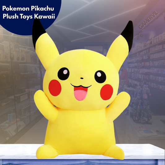 25Cm Pokemon Pikachu Plush Toys Kawaii Japan Anime Elf Plush Doll Soft Stuffed Cartoon Pikachu Doll Birthday Gift for Kids Girls