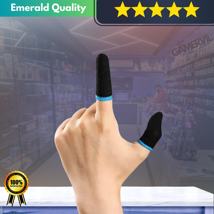 Sweatproof Fingertip Gaming Sleeves - 10 Pack