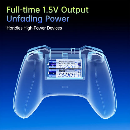 NOHON 1.5V Li-Ion Rechargeable AA Lithium-Ion Batteries 3600Mwh High Capacity AAA Battery for Remote Control Electric Toys Mouse