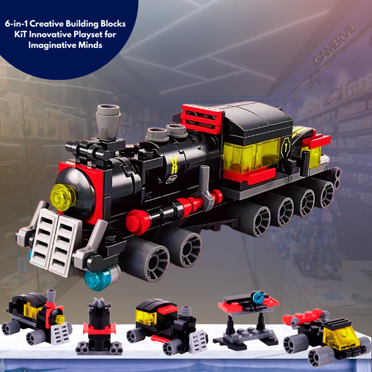 6-in-1 Creative Building Blocks Kit for Kids