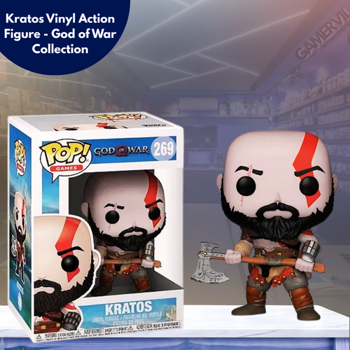 Kratos Vinyl Action Figure - God of War Collection 10cm