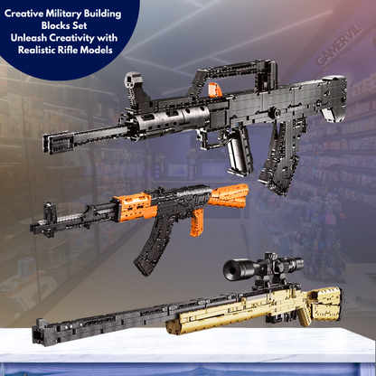 Creative Military Building Blocks Set for Kids