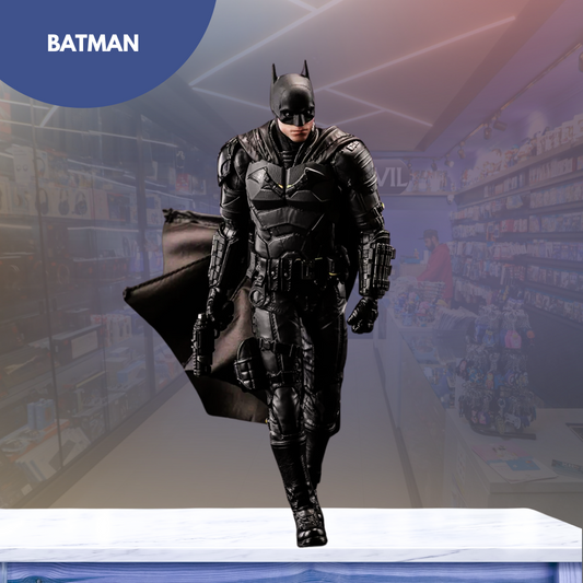 Original Batman Ben 1/9 the Batman Robert Pattinson DC Justice League Wayne Superman Action Figures Toys for Kids Gift