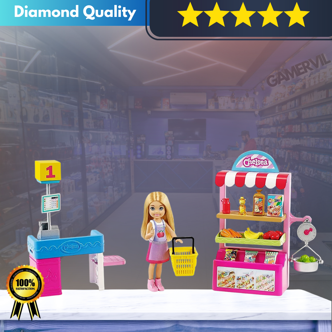Barbie Chelsea Mini Doll Playsets - Dreamy Bedtime & Fun Roleplay