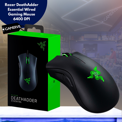 Razer DeathAdder Essential Wired Gaming Mouse 6400 DPI