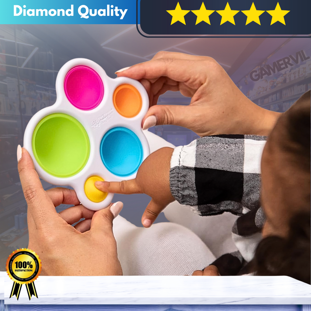 Montessori Baby Sensory Toy - Colorful Learning Fun