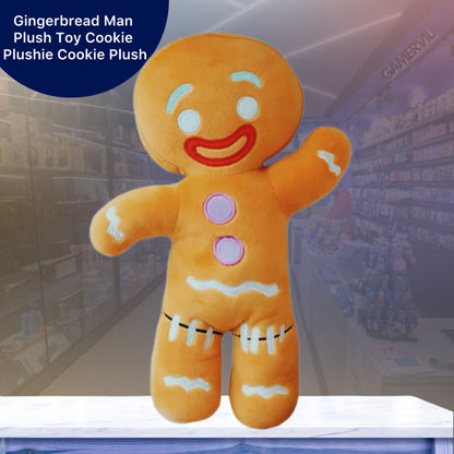 Gingerbread Man Plush Toy - Cozy Cookie Companion