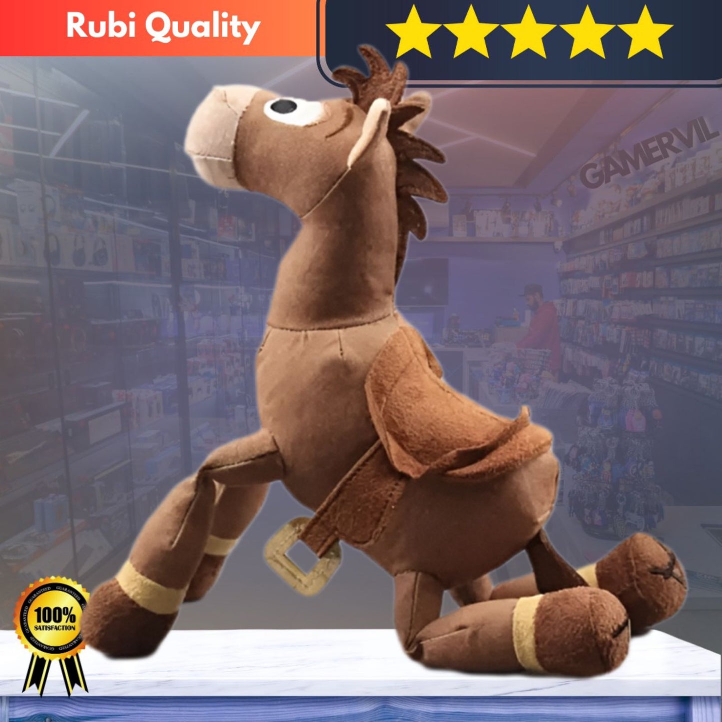 Charming 28cm Toy Story Bullseye Plush Doll