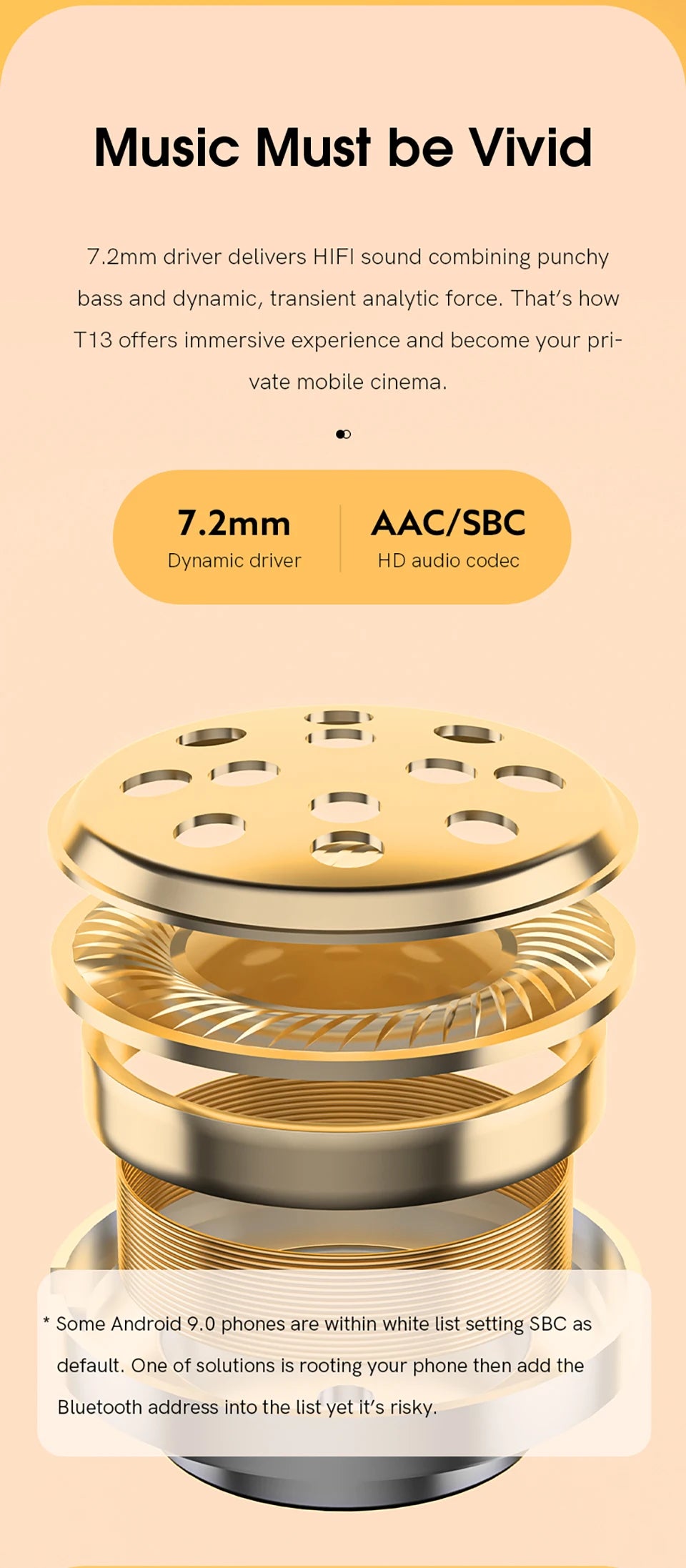 QCY T13 Bluetooth Headphone V5.1 Wireless TWS Earphone Touch Control Earbuds 4 Microphones ENC HD Call Headset Customizing APP