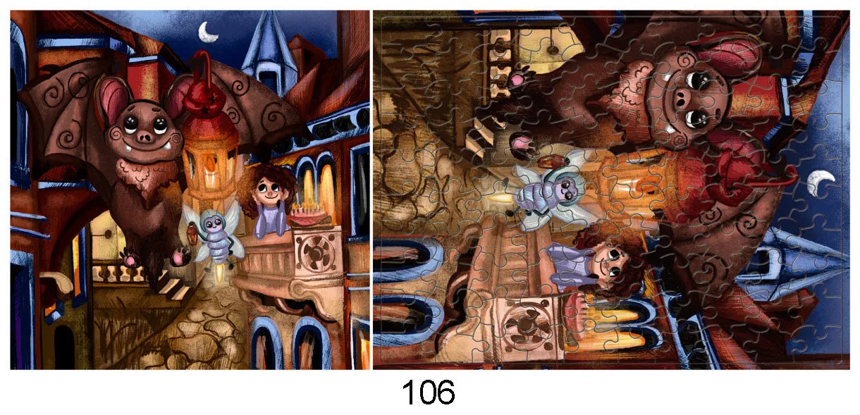 100 Pieces Jigsaw Puzzle Assembling Picture Dog Animals Decompression Puzzles Toy for Adult Children Kids Educational Gifts