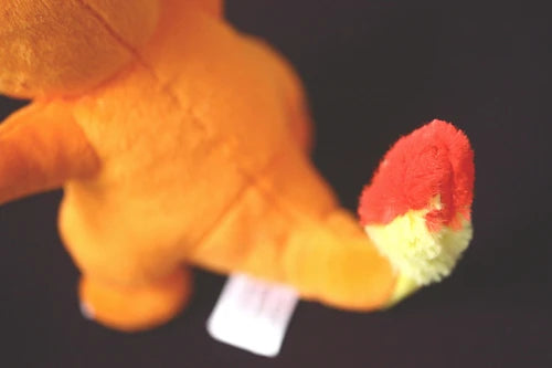 TAKARA TOMY Pokemon Charmander Plush Soft Stuffed Toy Japan Anime Dragon Doll Gift For Kids Children