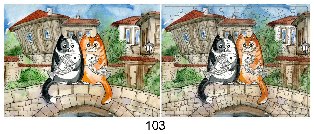 100 Pieces Jigsaw Puzzle Assembling Picture Dog Animals Decompression Puzzles Toy for Adult Children Kids Educational Gifts