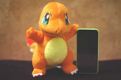 TAKARA TOMY Pokemon Charmander Plush Soft Stuffed Toy Japan Anime Dragon Doll Gift For Kids Children