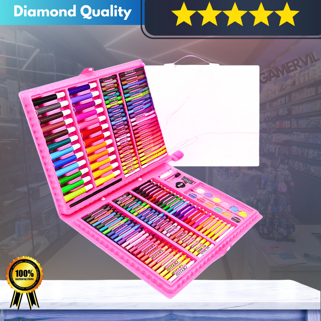 Complete Kids Art Set - 42 to 208 Pieces