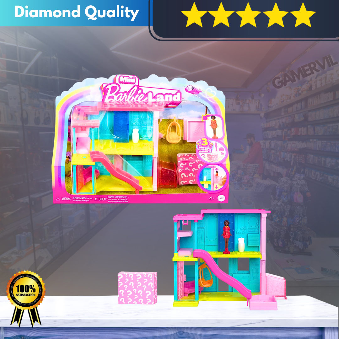 Mini BarbieLand Dreamhouse Set with Accessories
